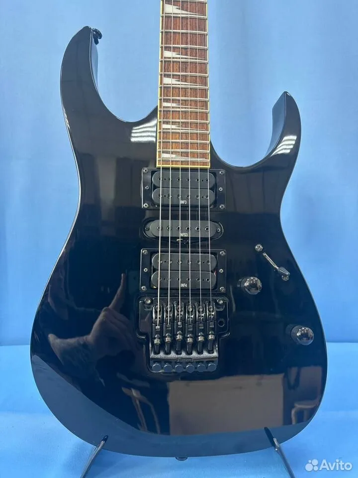 Ibanez RG370DX, HSH, 24 лада, флойд, фото 3