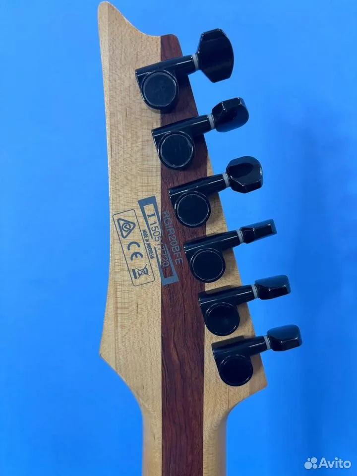 Ibanez rgir20BFE, фикс. бридж 24 лада активные EMG, фото 10